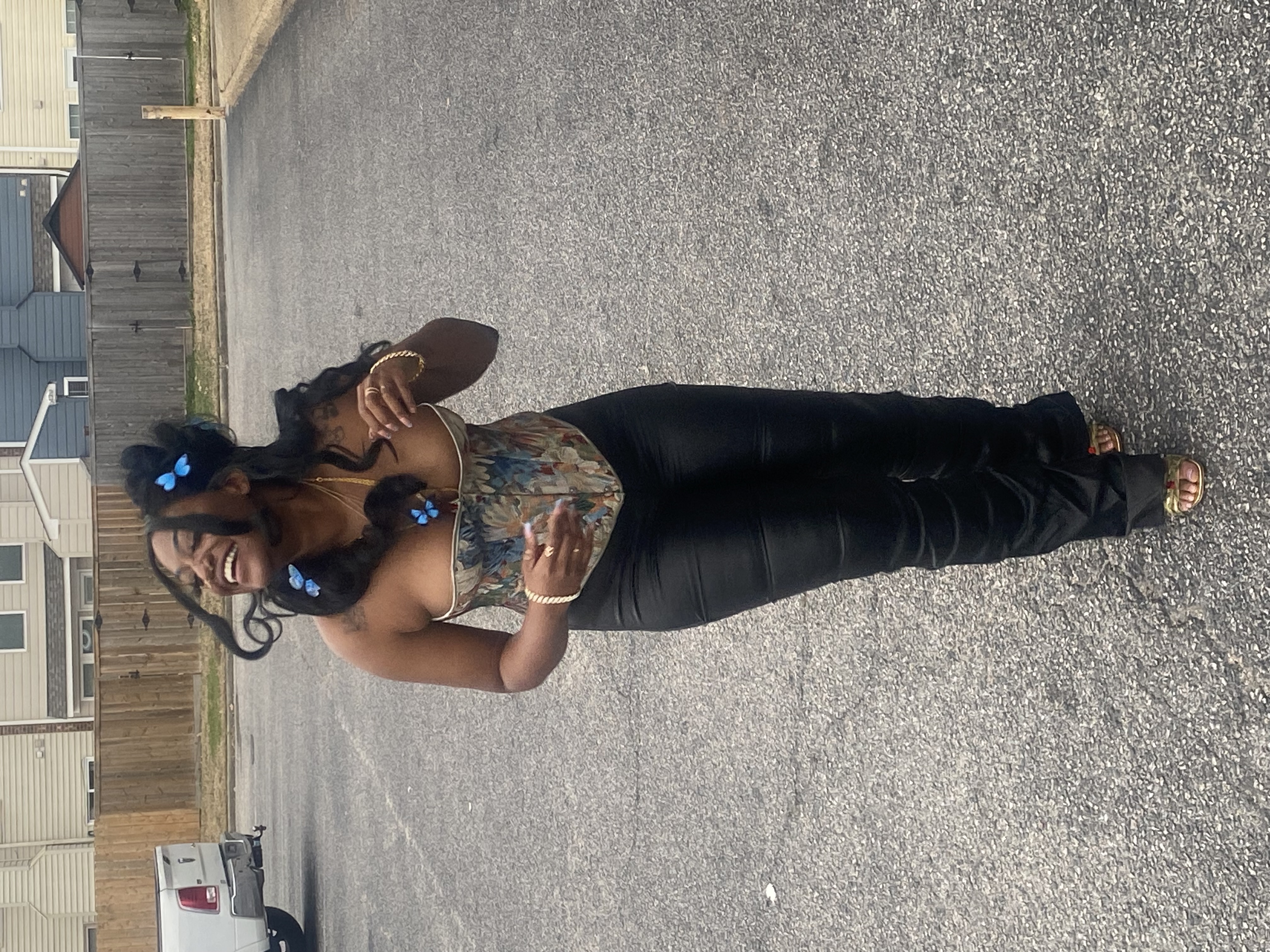 Stylist portrait — butterfly